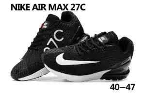 nike sportswear air max 270 trainers white black